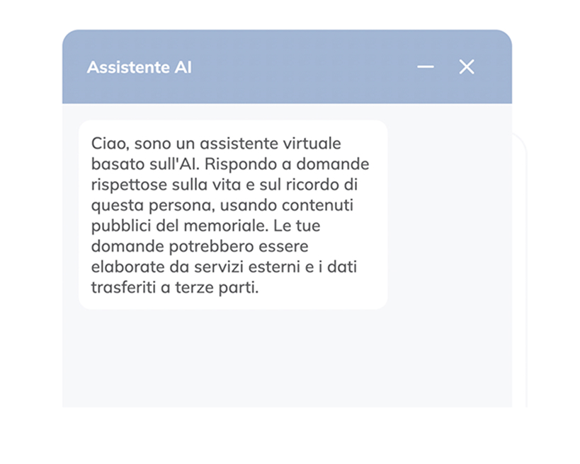 Esempi di risposte personalizzate dell'AI